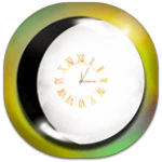 moon clock widget android application logo